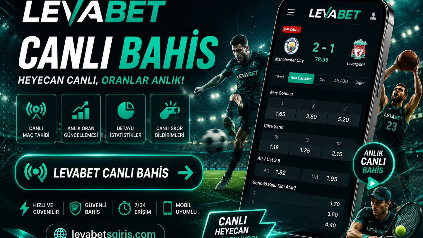 Levabet canlı bahiste belirlenen oranlar sektörün üstünde olduğu için pek çok kişi siteyi tercih ediyor.